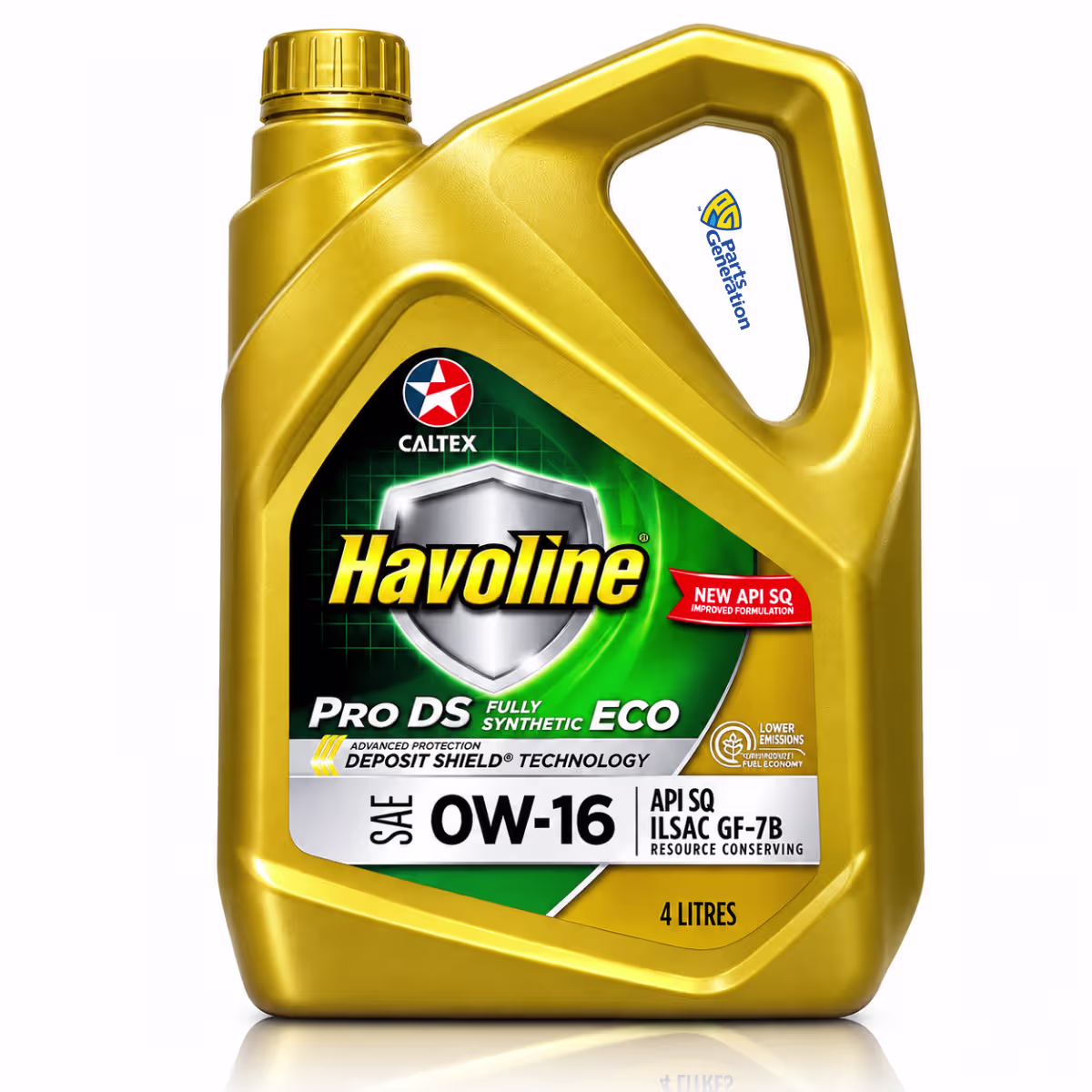 CALTEX HAVOLINE PRO DS ECO 0W-16 FULL SYNTHETIC 4L